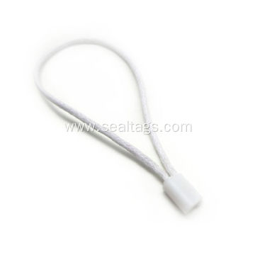 High Quality White Waxing cord Tags for Garments